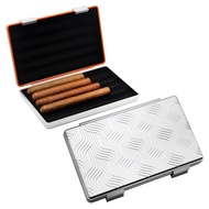 Lafuli 5-Bit Portable Cigar Box Metal Lightweight 5-Piece Pack with Flight Mode Aluminum Alloy Seale