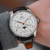 Iwc IWC Men's Watch Portugal Perpetual Calendar Stainless Steel Automatic Mechanical Watch Men's Watch IW344203