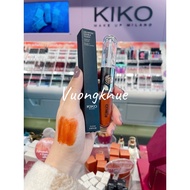 Kiko 2-tip matte lipstick color 127 EARTH ORANGE (burnt orange) - keeps color up to 12 hours