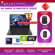 HP OMEN 16-am0192TX 16" WQXGA 240Hz(CU7-255H,16GB, 1TB SSD, RTX5060,W11)