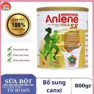SỮA BỘT ANLENE GOLD 5X HƯƠNG VANI HỘP THIẾC 800GR  ( TRÊN 40 TUỔI ) - 53132 -HM