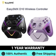 EasySMX D10 Wireless Controller Bluetooth RGB Gamepad with TMR Sticks Joystick Hall Effect Micro Tri