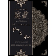 DESIGN KAD KAHWIN MURAH | KAD KAHWIN SOFTCOPY