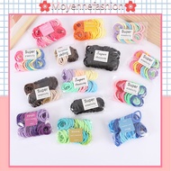 High elastic hair rope for girls, gradient color towel loop for children, no harm to hair, hair tie,
