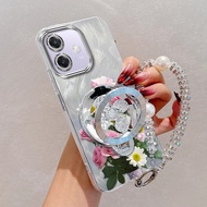 For OPPO A3X/A3X(India)/A5(2020)/A7/A7N/A9 (2020)/A1k/A3/A3S Cover 3pcs( Fragrant Flowers Phone Case