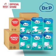 [BUNDLE 8 Packs] Dr P Premium Adult Diaper Tape / Pants (M / L / XL) - Maximum Absorbency