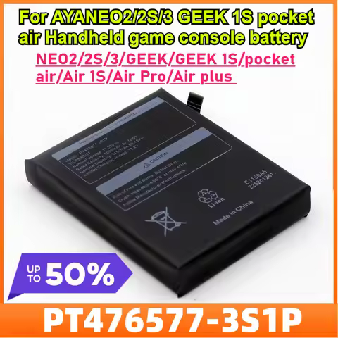 PT476577-3S1P Expand Laptop Battery for Ayaneo Aya 2 GEEK, GEEK 1S, Ayaneo 2, 2s, Ayaneo 3 Gaming Ha