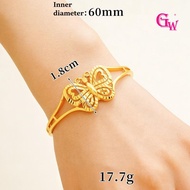 Retro Heavy-duty Design Style Luxury And Refined Engraved Hollow Mesh Catch Bracelet To the lady