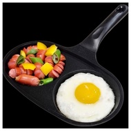 [chefline] 2-Section Egg Fry Pan, 22cm, 1pc / Korean Egg Fry Pan / Dual-Compartment / 100% Genuine b
