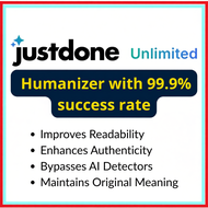 Justdone Ai | Unlimited Humanize Ai | Bypass Ai Tool v3