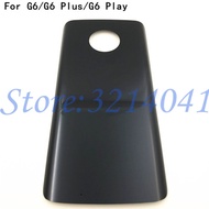 shop Rear Housing Case For Motorola Moto G6 XT1925 G6 Plus XT1926 G6 Play XT1922 Glass Battery Back