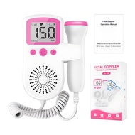 3MHz Fetal Heartbeat Doppler Ultrasound Baby Heart Rate Detector Pregnant Stethoscope Monitor For Pr