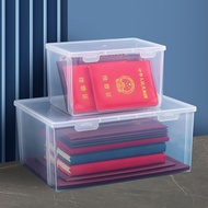 Household certificate box household certificate organizer box passport registration book certificate