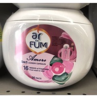 arFUM 5 In 1, Amore Laundry Capsules,  16 Weeks of Freshness, 12g x 36pacs, 432g (Assorted)