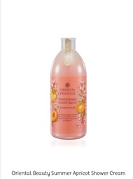🍑เซตคู่2ชิ้น 🍑 ครีมอาบน้ำ + โลชั่น Oriental Princess กลิ่น Summer Apricot