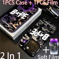 Camouflage Bape A Bathing Ape Casing Tecno Spark Go 1 1s 2 2024 GO 2025 GO1 GO2 Techno CAMON 40 Pro 