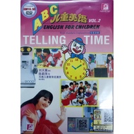 ABC English For Children Vol.2 Telling Time With Mandarin Explanation 儿童英语 DVD