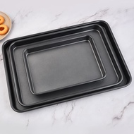 S82 Rectangular Nonstick Pan Stainless Steel Cookie Cooking Sheet Baking Tray Steamed Sausage Dishes Grill Fish Plate Bakeware