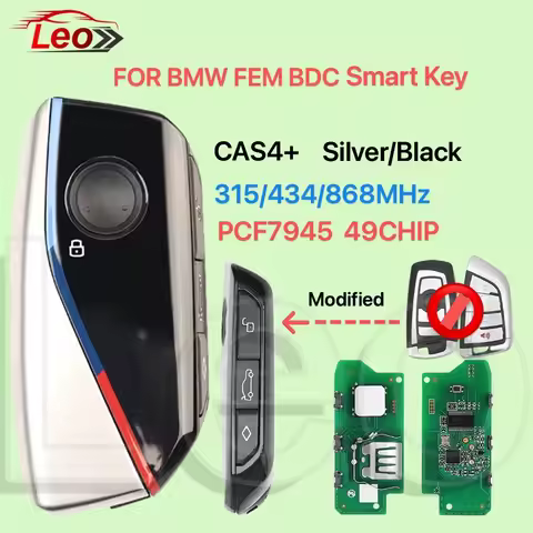 Leo YG0HUF5662 Car Smart Remote Key For BMW modified F U Chassis FEM BDC CAS4 CAS5 3 5 7 Series Keyl