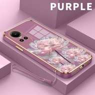 Case HP OPPO Reno 10 Pro 5G Reno 8 4G 8 Lite 8T 8Z OPPO Reno 7 7 Lite 7Z 5G OPOP Reno10 Reno8 Reno8T T Z OP Casing Softcase Kesing Mewah Pelindung Cassing Phone Soft Cover mode Crystal Blip Bunga Aesthetic Kasing