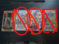 賣/換 Nintendo switch1 任天堂 遊戲 刀劍神域 奪命凶彈 \收 任天堂明星大亂鬥 （特別版）瑪利歐派對 空前盛會
