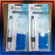 ( Jarum+Pena ) Lancing Device Otomatis/ PENA Bekam + Jarum / PENEMBAK JARUM / JARUM BEKAM