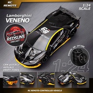[RESDUNS] RC DRIFT 4WD SCALE 1:24 PORCHE RWB TOYOTA AE86 LAMBORGHINI POPUP LAMP CENTENARIO VENENO PR