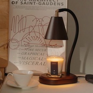 【MIT實木融蠟燈 可麗露】-胡桃木+安全定時