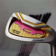 9PCS HONMA S06 4STAR WOMENS Golf Iron Set 5 6 7 8 9 10 11 Aw Sw Iron LADY Graphite Steel Shaft Golf 