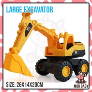 ๐ฎMoo Baby Toy Truck Kereta Tractor Toys Jengkaut Mainan Besar Backhoe Lorry Toys Excavator