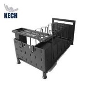 ที่เก็บกระทะและฝาหม้อพร้อมกล่องเก็บมีด KECH BLACKY (1269904)