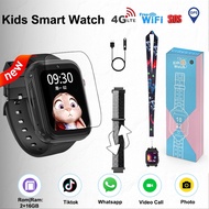 【Kidi AI Pro Watch】🔥 New AI 4G Kids Smart Watch 700mAh GPS Tracker Whatsapp Video Call SOS Call Deep