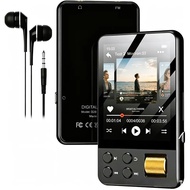 64GB Bluetooth MP3 Player,2.4' Touch Lossless MP3 W/HiFi FM Recorder,Long Battery Walkman For Studen