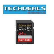 Sandisk Extreme Pro SDXC,64GB, V60, U3, C10, UHS-II, 280MB/s R, 100MB/s W, 4x6