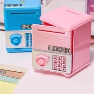 AOPHEKM Children's Piggy Bank, Child Mini Cash Saving Money Box, ATM Password Financial Saving Toys 