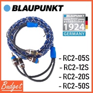 Car Speaker BLAUPUNKT Car Audio RCA Cable 2 Channel Cable Oxygen Full Copper - [RC2-05S/RC2-12S/RC2-