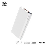 แบตสำรอง sanamx รุ่น kiongkong สำหรับ PD 20W Power bank ชาร์จด่วน 10000mAh แบตสำรองรุ่นใหม่ ของแท้10