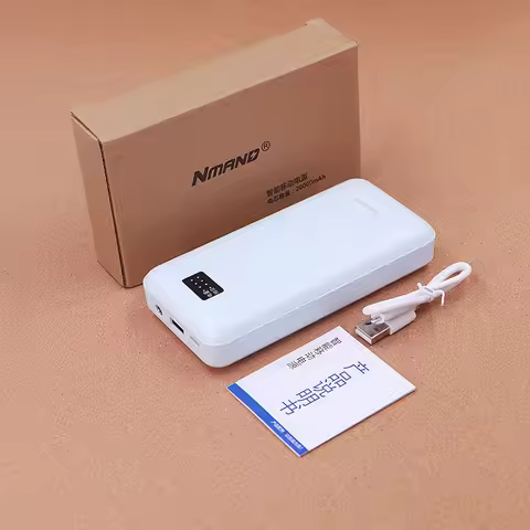 20000mAh Power Bank 12V DC Output Portable Charger for Heated Vest Jacket Powerbank for iPhone Air C