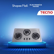Tecno SR98SV 86CM 3-Burner Stainless Steel Hob