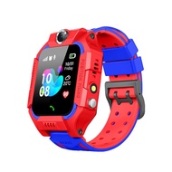 Q12/Q19 Kids Smart Watch: Call/Voice Mini Flashlight Touch Screen LBS Track Child Phone Watch