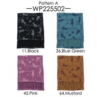 ✨預訂✨11月頭到貨✅日本製Lune Jumelle 🇯🇵貓奴必備貓貓花紋頸巾