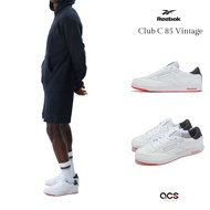 Reebok Casual Shoes Club C 85 Vintage Men's Women's White Black 40th Anniversary [ACS] 100209025