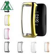 FORBETTER Fitbit Inspire 3 Screen Protector, TPU All Inclusive Inspire 3 Watch Cover, Durable Anti S