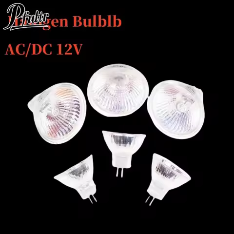 AC/DC 12V Halogen Bulb Lamp Cup Light MR11 MR16 GU5.3 GU10 High Brightness Spotlight