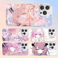 Honkai Star Rail‌ Cyrene phone case is suitable for iPhone17 promax Samsung Huawei Xiaomi Vivo Oppo