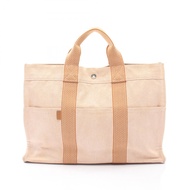 【二手】愛馬仕 HERMES 托特包 新款 Fourre-Tout MM 橙色帆布 新款 Fourre-Tout 托特包 MM 橙色 女士 二手 B