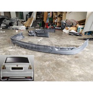 Saga FLX FL SE Rear Skirt Pu Bodykit Belakang Skirt Lip Pu material Proton