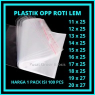 Opp Plastic Opp Glue 11x25 / 12x25 / 13x25 / 14x25 / 15x25 / 16x25 / 17x25 / 18x25 / 19x27 / 20x27