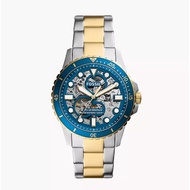 Fossil FB-01 Automatic Two-Tone Stainless Steel Watch for Men