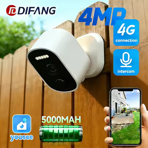 Yoosee 4G Battery Camera Mini Video Monitor 5000MaH Battery Security Protection 4G Wireless Surveill